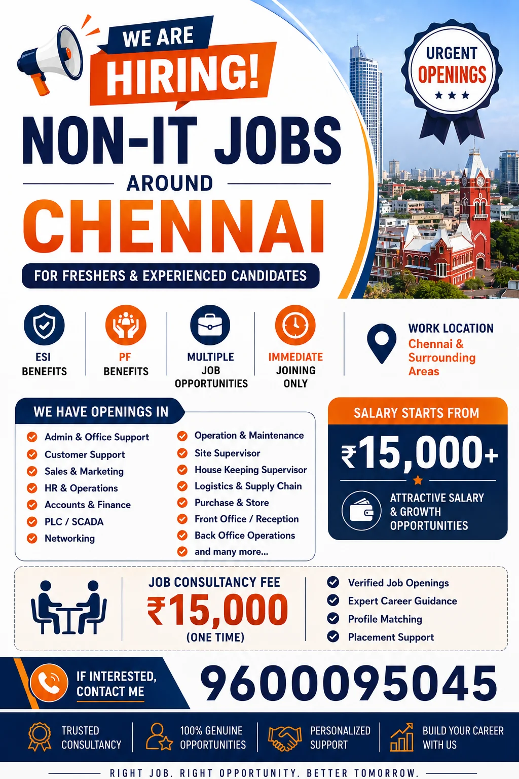Fresher Jobs in Chennai