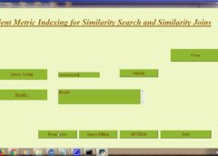 efficient metric indexing for si