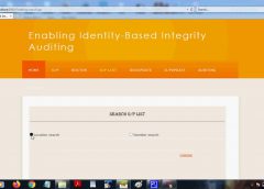 enabling identity based integrit