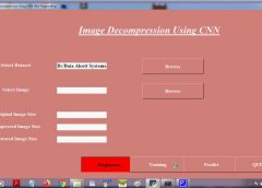 Image compression and restore using CNN algorithm