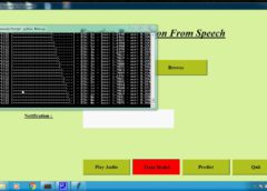 speech emotion detection using d